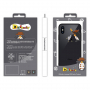 NXE etui ze szklaną częścią tylną do iPhone XS Max - zły pingwin