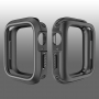 Pokrowiec silikonowy do Apple Watch 40mm - czarny - szary
