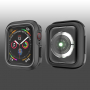 Pokrowiec silikonowy do Apple Watch 40mm - czarny - szary
