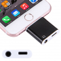 Adapter / redukcja złącze lightning do 3,5 mm jack ze złączem lightning dla Apple iPhone 8 / 8 Plus / 7 / 7 Plus / 6S / 6S Plus / 6 / 6 Plus
