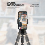 Kieszonkowy kijek do selfie/statyw Bluetooth CYKE Q08 ze stabilizatorem - czarny