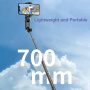 Wielofunkcyjny gimbal Bluetooth do selfie Q18 ze stabilizatorem i śledzeniem ruchu dla iPhone'a - czarny