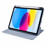 Wytrzymałe, obrotowe etui 360° z miejscem na rysik Apple Pencil do iPada Air 11” (2024) - fioletowe