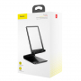 BASEUS elegancki stojak do iPhone - czarny