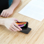 ROCK etui magnetyczne z power bankiem 5000mAh do iPhone XS - czarne