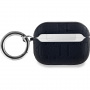 Karl Lagerfeld Wytłaczane etui Karl Head do słuchawek AirPods Pro - czarne