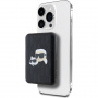Karl Lagerfeld Power bank K&CH Heads MagSafe z portem USB-C - 5000 mAh - czarny