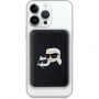 Karl Lagerfeld Power bank K&CH Heads MagSafe z portem USB-C - 5000 mAh - czarny