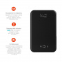 FIXED Power bank Zen 20 Pro z LCD wyświetlaczem i mocą wyjściową 130W - 20000 mAh - czarny