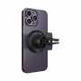 FIXED MagRound MagSafe Uchwyt 15W do kratki wentylacyjnej do iPhone'a - czarny