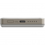 ENERGEA Power bank AluPac Air z MagSafe z portem USB-C - 10 000 mAh - beżowy
