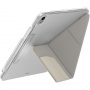 UNIQ Etui Camden Click ze stojakiem origami i miejscem na Apple Ołówek do iPada Air 13" (2024) - beż