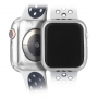 Dux Ducis etui ochronne na Apple Watch 44mm - srebrne