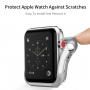 Dux Ducis etui ochronne na Apple Watch 44mm - srebrne