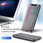 BASEUS stojak / power bank 10000mAh z ładowaniem bezprzewodowym - czarny