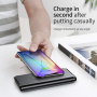 BASEUS stojak / power bank 10000mAh z ładowaniem bezprzewodowym - czarny