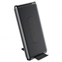 BASEUS stojak / power bank 10000mAh z ładowaniem bezprzewodowym - czarny
