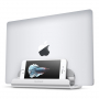 BESTAND 2w1 pionowy stojak do MacBook i iPad - srebrny