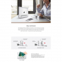 BESTAND 2w1 pionowy stojak do MacBook i iPad - srebrny