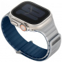 UNIQ Dwustronny pasek Revix Evo do Apple Zegarka Ultra 49mm / 46mm / 45mm / 44mm / 42mm - niebiesko-szary