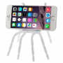Uniwersalny stojak / uchwyt pająk dla iPhone / iPod - biały