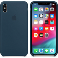 Oryginalne Apple etui silikonowe do iPhone XS Max - podmorskie zielone