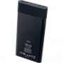 Guess power bank z ładowaniem bezprzewodowym 8000mAh - czarny