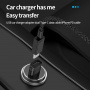 Adapter do transmisji danych i ładowania OTG USB-A 3.0 / USB-C żeński - różowy