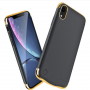 Etui ochronne z baterią dla iPhone XR - 6000 mAh - czarno-złote