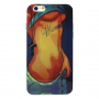 Etui ochronne / opakowanie z przezroczystą ramką obwodu dla Apple iPhone 6S / 6 - seksowna kobieta - wonderful