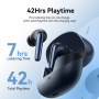 JOYROOM Bezprzewodowe słuchawki Bluetooth JR-FN2 - czarne