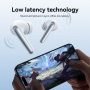 JOYROOM Bezprzewodowe słuchawki Bluetooth JR-FN2 - białe