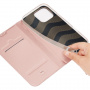 DUX DUCIS Etui Skin Pro z klapką do iPhone'a 16 Pro - różowe złoto
