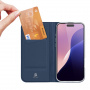 DUX DUCIS Etui z klapką Skin Pro do iPhone'a 16 Pro Max - ciemnoniebieski