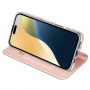 DUX DUCIS Etui z klapką Skin Pro do iPhone'a 16 Plus - różowe złoto