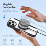 DUX DUCIS Etui Skin X z klapką z MagSafe do iPhone'a 16 Pro - czarne