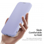 DUX DUCIS Etui Skin X z klapką z MagSafe do iPhone'a 16 Pro Max - niebiesko-szary