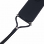 Ochronne etui ze smyczą do iPhone'a 16 Pro - czarne