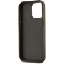 DKNY Etui Stack Logo z paskiem do iPhone'a 15 Pro Max - oliwkowe