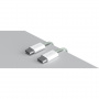 PURO Fabrik 2.0 Opleciony kabel ładująco-transmisyjny - USB-C do USB-C - 1,5 m - zielony