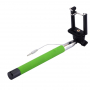 Teleskopowy uchwyt selfie / monopod ze spustem drutowym dla iPhone - długość 101,4 cm - zielony