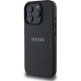 Guess Granatowa Classic Osłona Logo z MagSafe dla iPhone'a 16 Pro Max - Czarna
