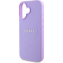 Guess Granatowa Classic Osłona Logo z MagSafe dla iPhone'a 16 Plus - Fioletowa
