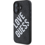 Guess Osłona z logo 4G Big Love z MagSafe dla iPhone'a 16 - szara