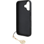 Guess Etui 4G Charms do iPhone'a 16 Plus - szare