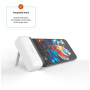 FIXED Zen 5 Kieszonkowy powerbank wtykowy ze zintegrowanym złączem USB-C - 5000 mAh - biały