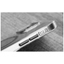 FIXED Przezroczysta obudowa MagPurity w kolorze czarnym MagSafe do iPhone'a 16 Pro - przezroczysta