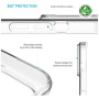 FIXED Etui ReStory Anti-UV z recyklingu do iPhone'a 16 Plus - przezroczyste