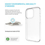 FIXED Etui ReStory Anti-UV z recyklingu do iPhone'a 16 Pro - przezroczyste
