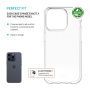FIXED Etui ReStory Anti-UV z recyklingu do iPhone'a 16 Pro - przezroczyste